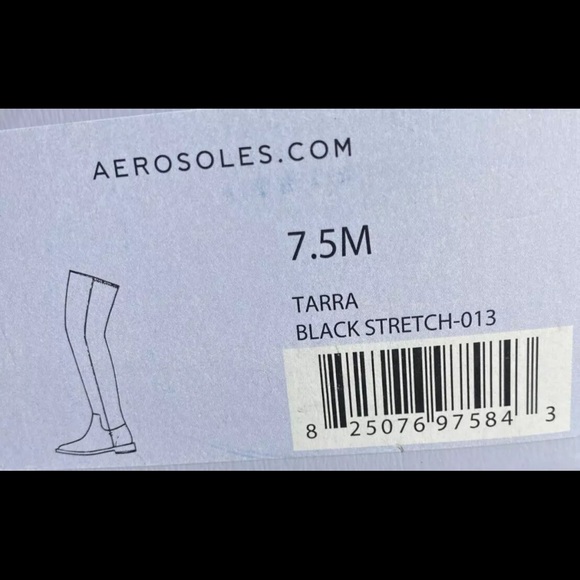 AEROSOLES Black Over the Knee Boots - Picture 8 of 15